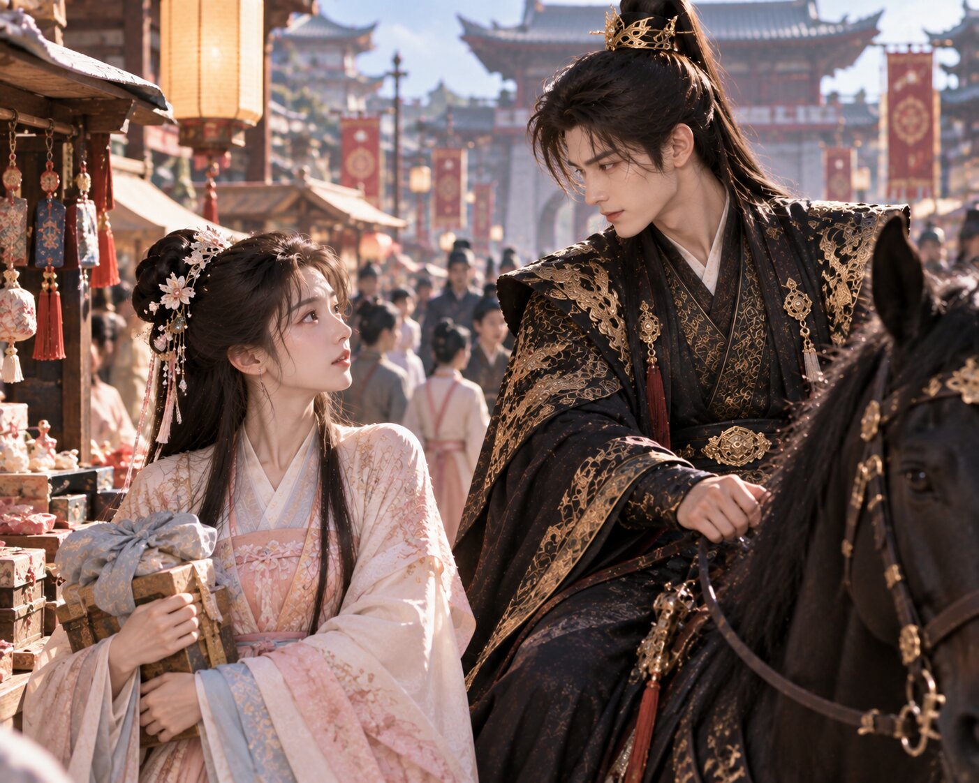 Chuyến đi đến kinh thành khiến Trầm Lạc gặp lại Vũ Văn Thượng, mở đầu cho mối duyên khiến cuộc sống bình yên của nàng hoàn toàn thay đổi