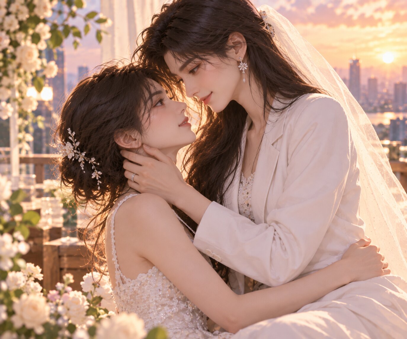 Sau nhiều năm chia xa và tháo gỡ những hiểu lầm trong quá khứ, Kỷ Ngôn và Cảnh Tú cuối cùng lựa chọn trở về bên nhau