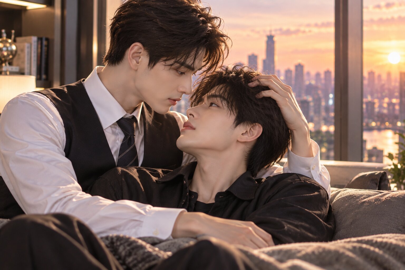 Sau hai năm xa cách và hành trình vượt qua những tổn thương, Cố Thanh Bùi và Nguyên Dương cuối cùng lựa chọn trở về bên nhau