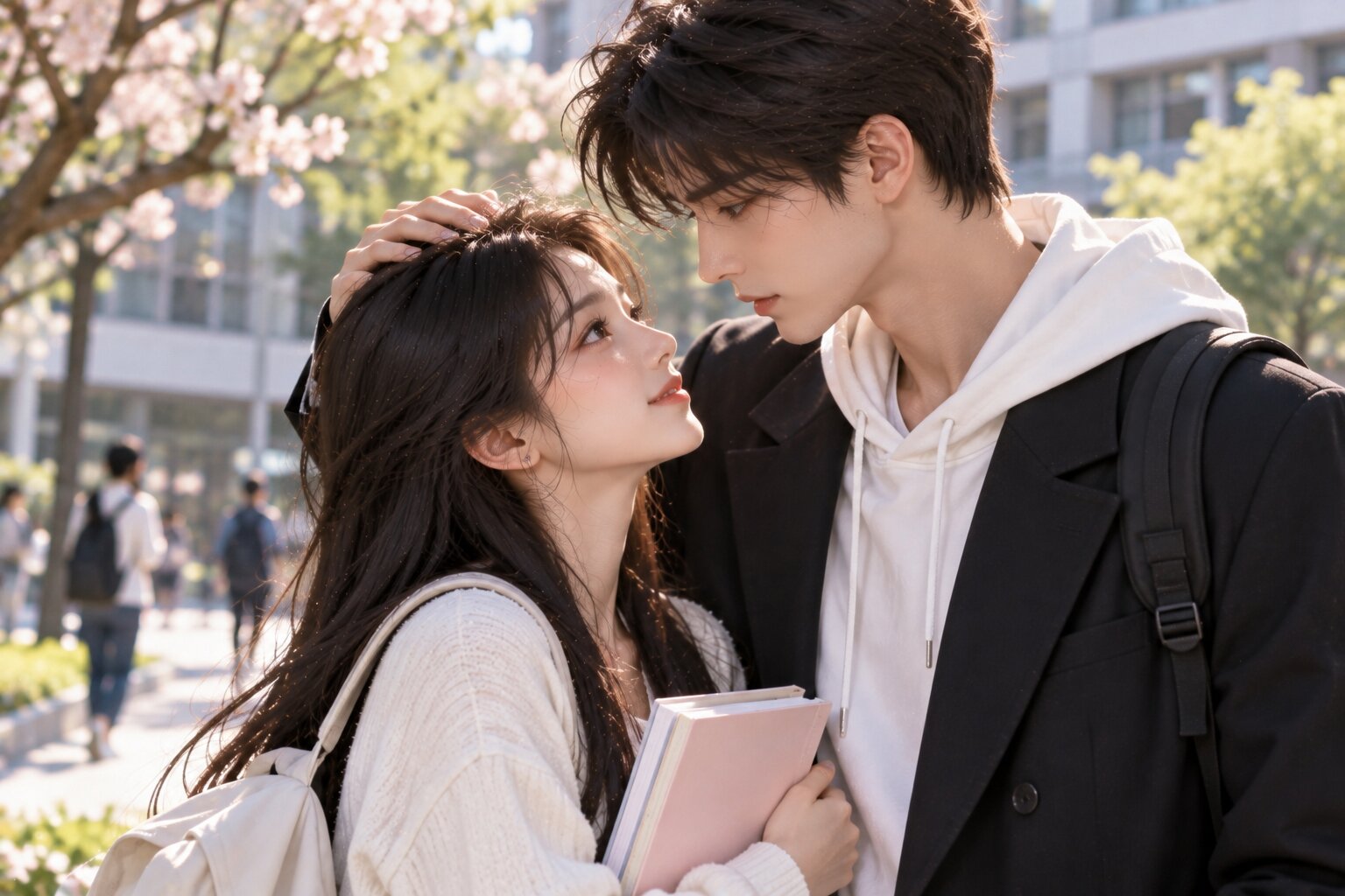 Sau khi phát hiện Nhất Tiếu Nại Hà chính là Tiêu Nại, Bối Vy Vy dần mở lòng và bắt đầu chuyện tình ngọt ngào ngoài đời thực
