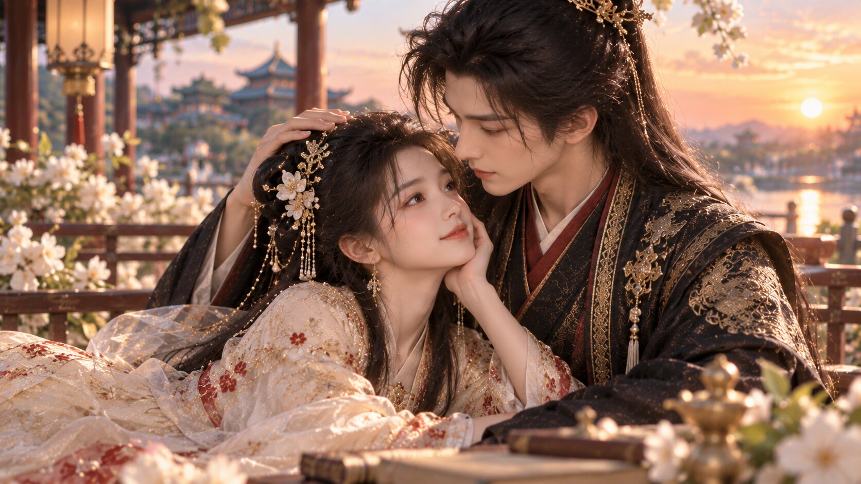 Từ hoàng đế bù nhìn và quyền thần đối địch, Nhiếp Thanh Lân và Vệ Lãnh Hầu cuối cùng vượt qua tranh đấu để thực sự ở bên nhau